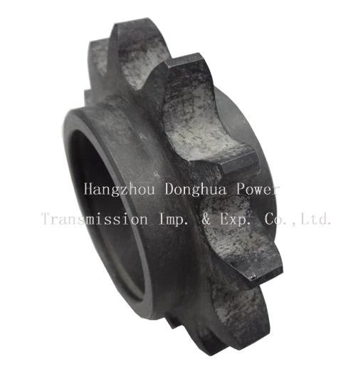 कठोर दांतों के साथ रोलर चेन स्प्रोकेट