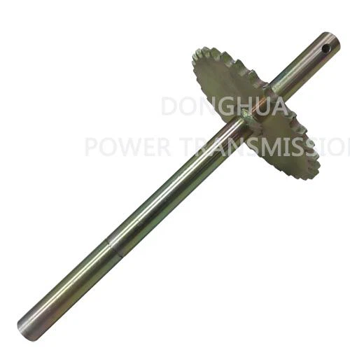 लंबे वेल्डेड शाफ्ट के साथ विशेष स्प्रोकेट